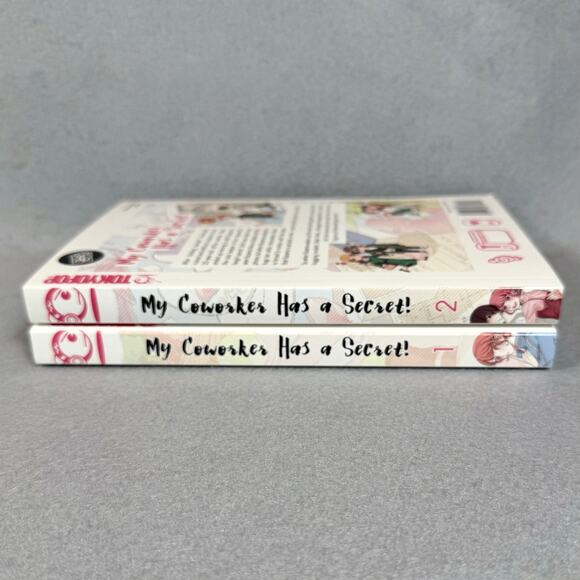 My Coworker Has a Secret Manga Lot Books Vol 1 & 2 English - Picture 1 of 8